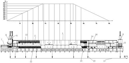 RTL-340/450-12隧道式循环推板活化炉的制作方法