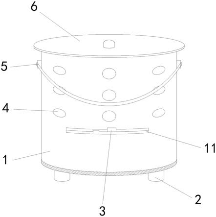 一种家用烧纸桶的制作方法