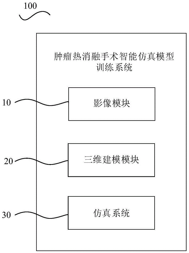 肿瘤热消融手术智能仿真模型训练系统、训练方法与流程