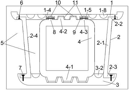 管廊基础减隔震限位防渗连接体系的制作方法