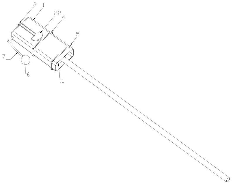 一种血管穿刺用超声探头保护套的制作方法