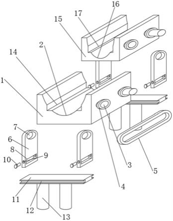 一种建筑机械用搅拌站用上料装置的制作方法