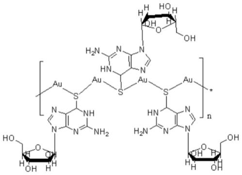 一种软金属Au、Cu配位的硫鸟苷共聚物的制备方法与应用与流程