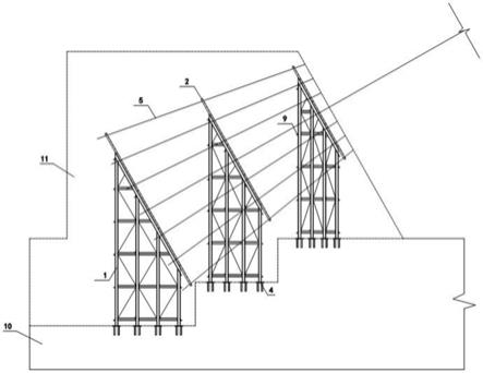 一种用于重力式锚碇施工的圆钢锚拉杆定位支架的制作方法