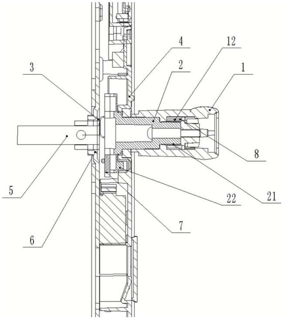 一种智能锁定扭矩执手结构及操作方法与流程