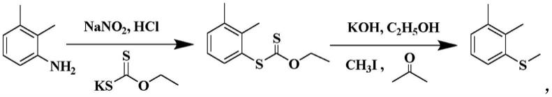 一种苯甲硫醚类化合物合成中的副产物的回收利用方法与流程