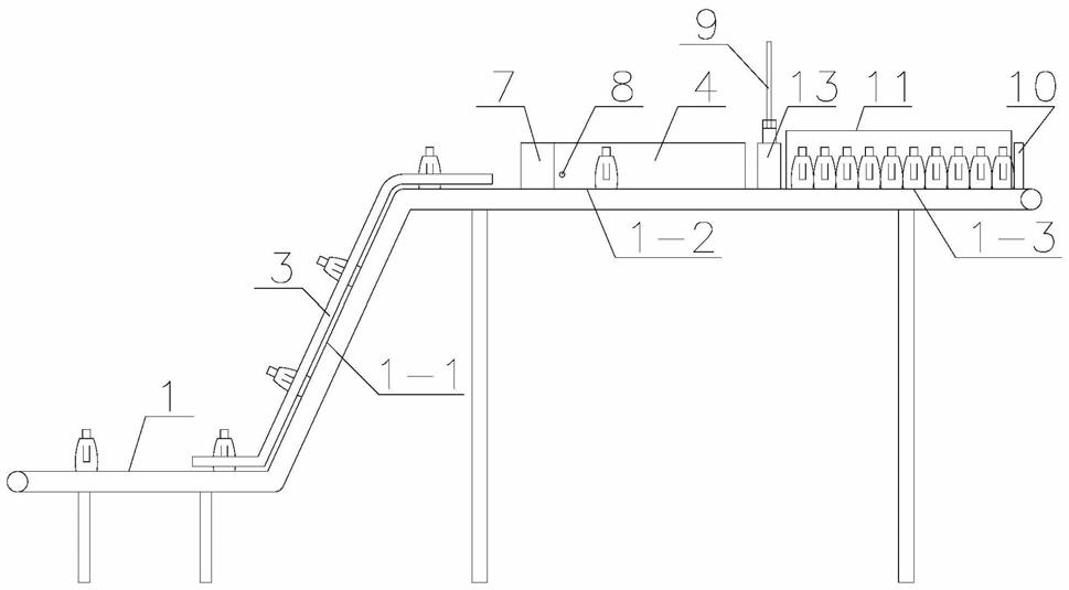 堆垛机用空瓶上料装置的制作方法