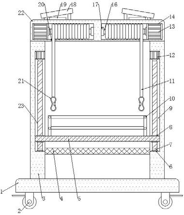 一种土建施工安装架的制作方法