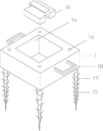 一种室外景观照明安装结构的制作方法