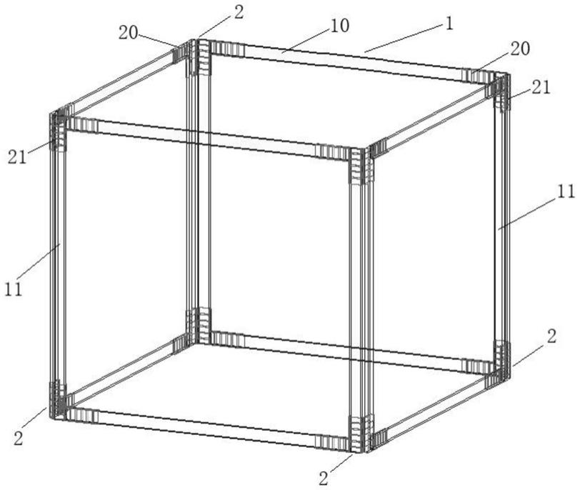 一种可折叠灵屋的制作方法