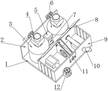 一种建筑安全工程用除尘喷淋装置的制作方法