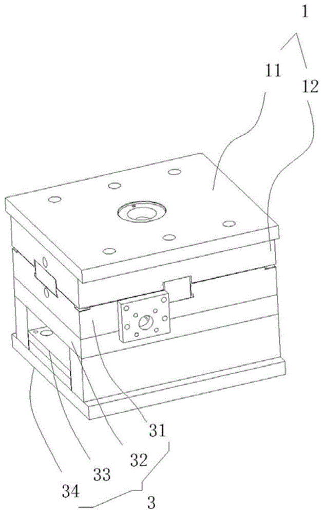 纸仓盖成型模具的制作方法