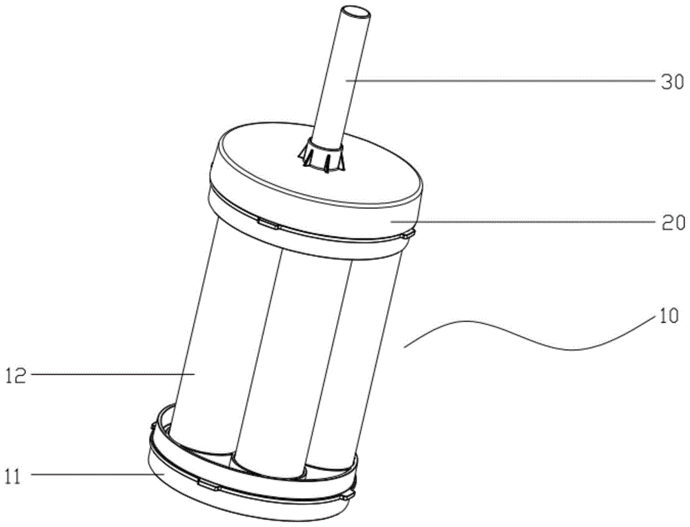 一种便于更换的滤芯模组的制作方法