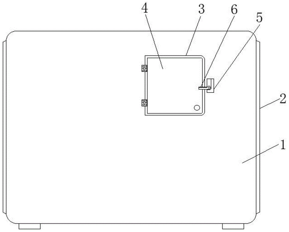 一种进风口具有高效过滤机构的干式无油空压机的制作方法