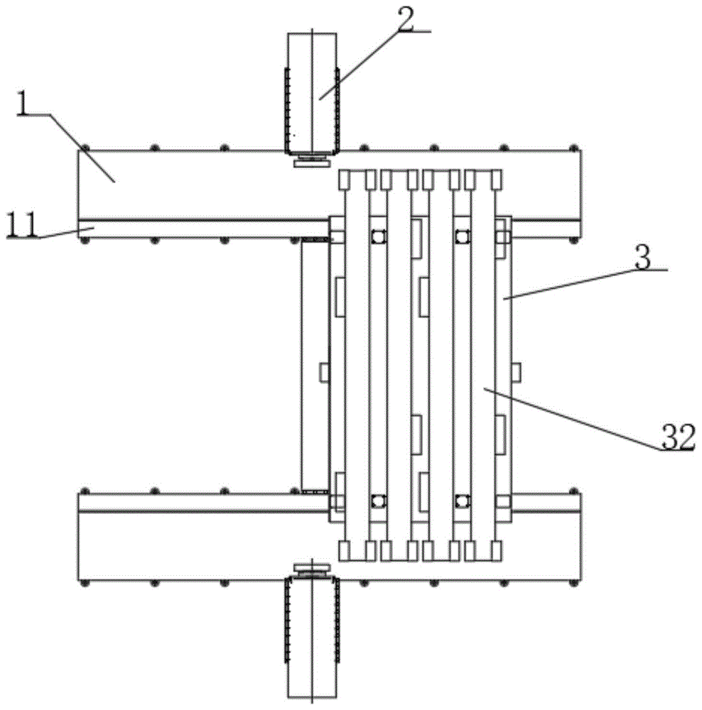 塔机整体标准节的单肢数控加工专机的制作方法