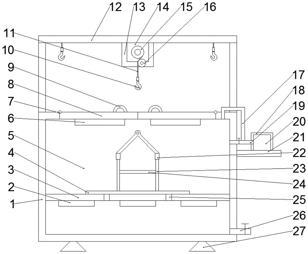 一种金属电镀用磷化设备的制作方法