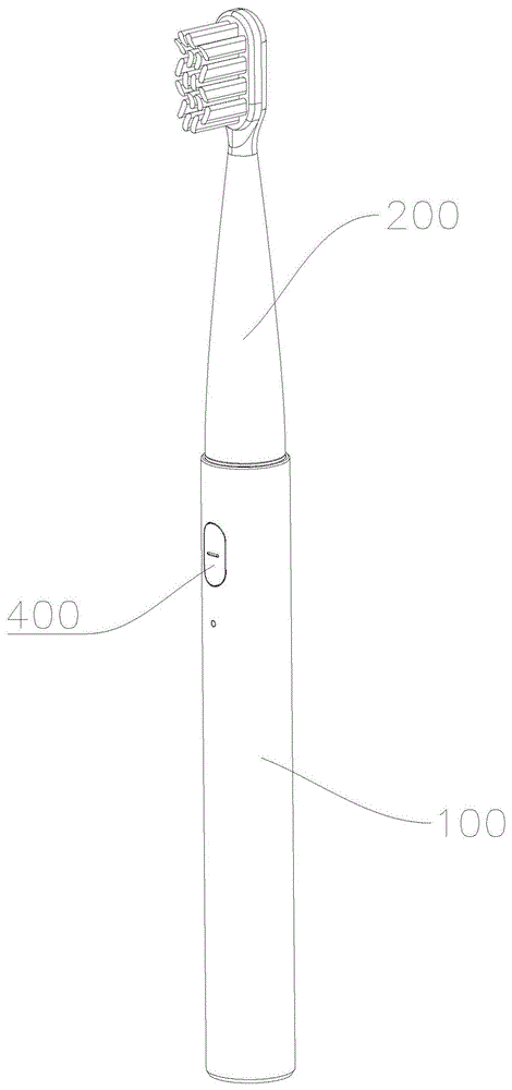 一种减轻手柄震动的电动牙刷的制作方法