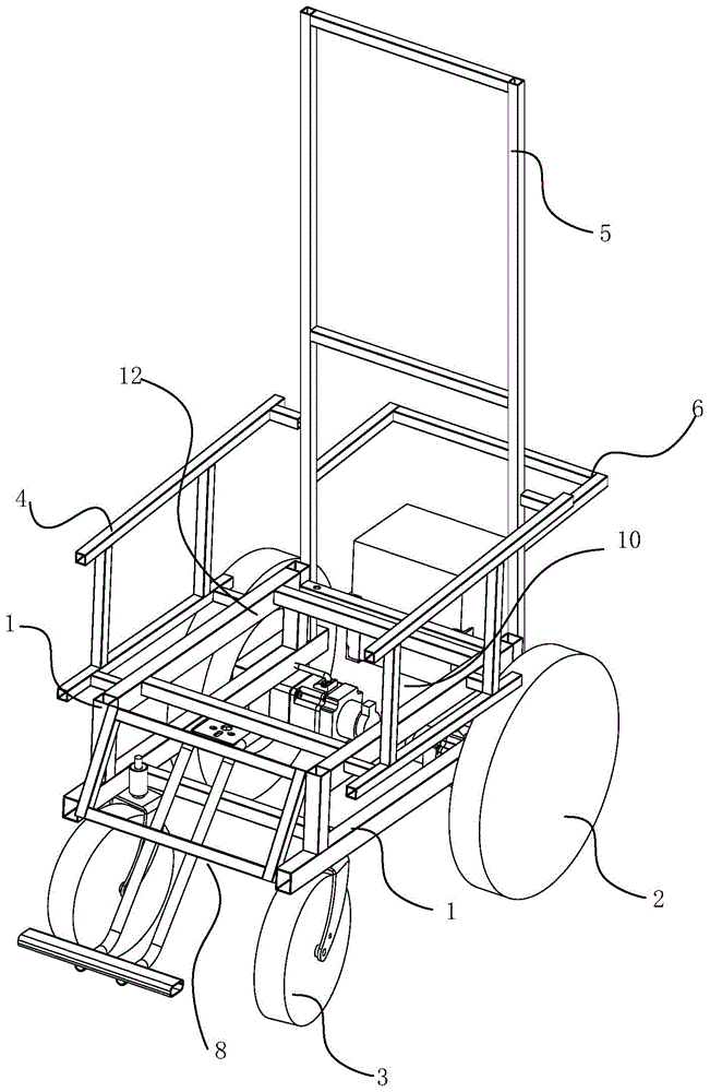 一种自动驾驶方舱单人车架和服务机器人的制作方法