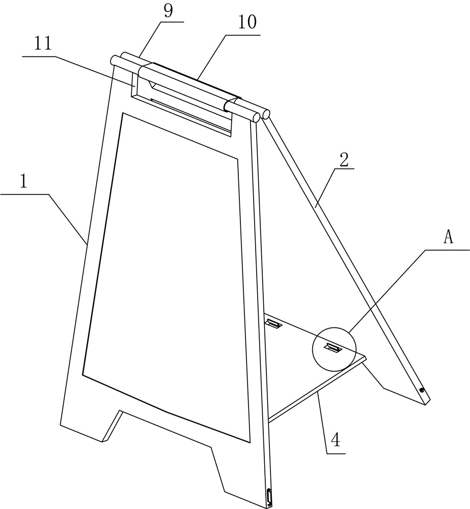 建筑施工安全警示装置的制作方法