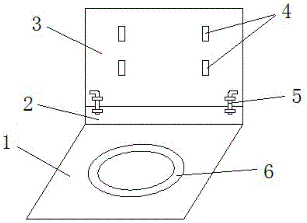 一种标气瓶底座固定装置的制作方法