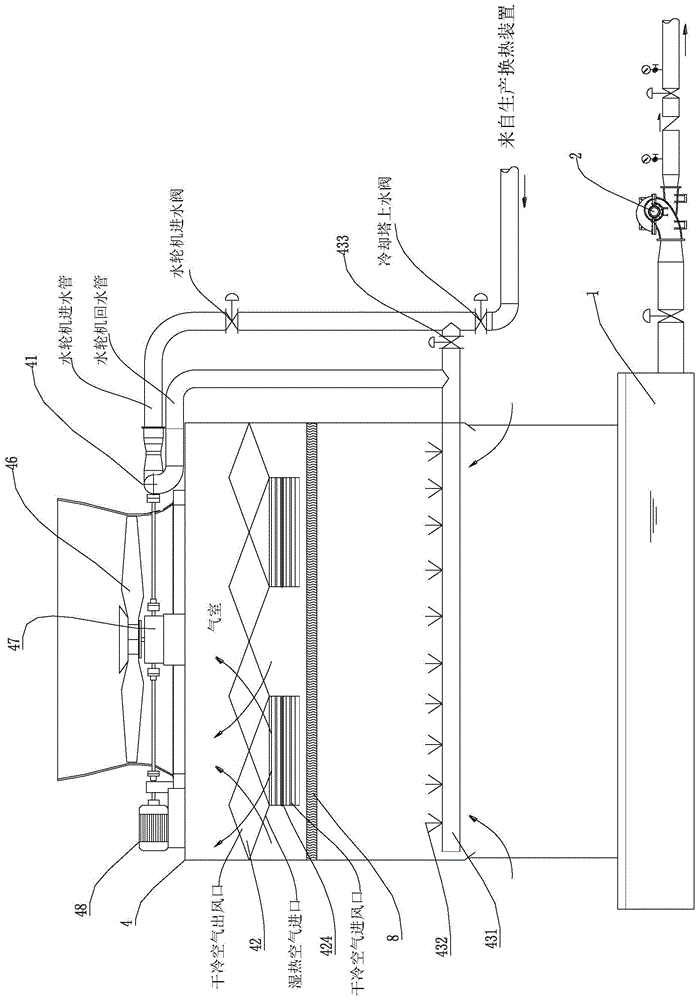 一种节水节电型消雾冷却塔的制作方法