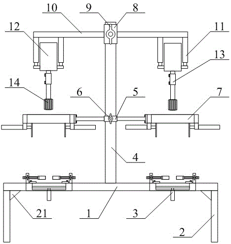 一种适用于双油缸加工珩磨机的制作方法