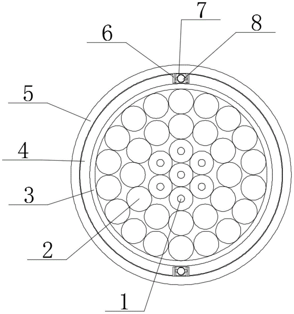 一种高强度铝包钢绞线的制作方法