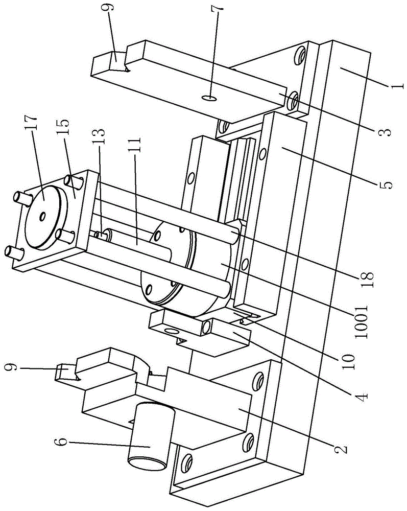 一种用于换档机构压装的夹具的制作方法