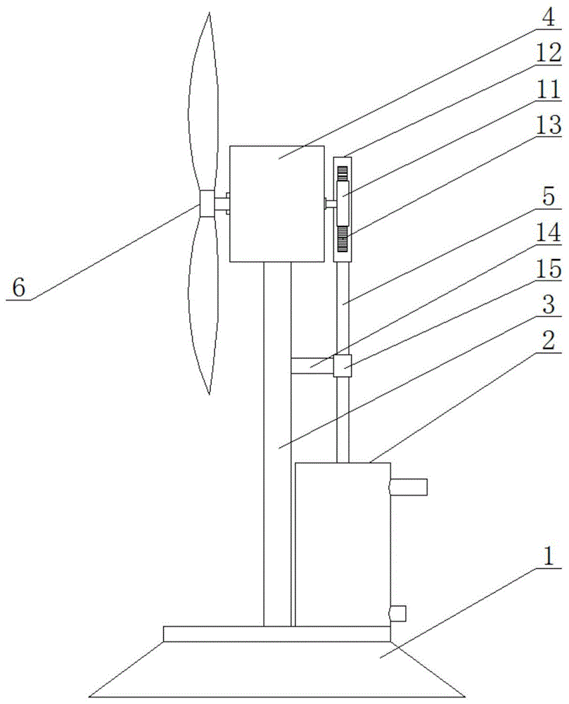 一种基于风力能源的教具的制作方法