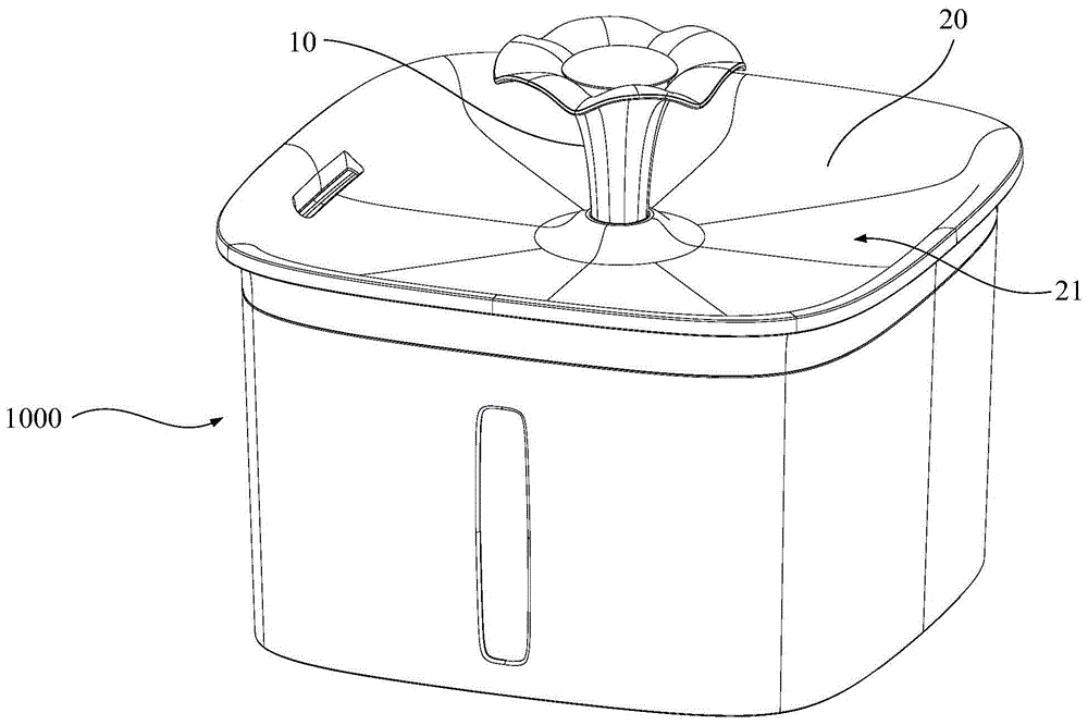 宠物饮水器及喷头的制作方法