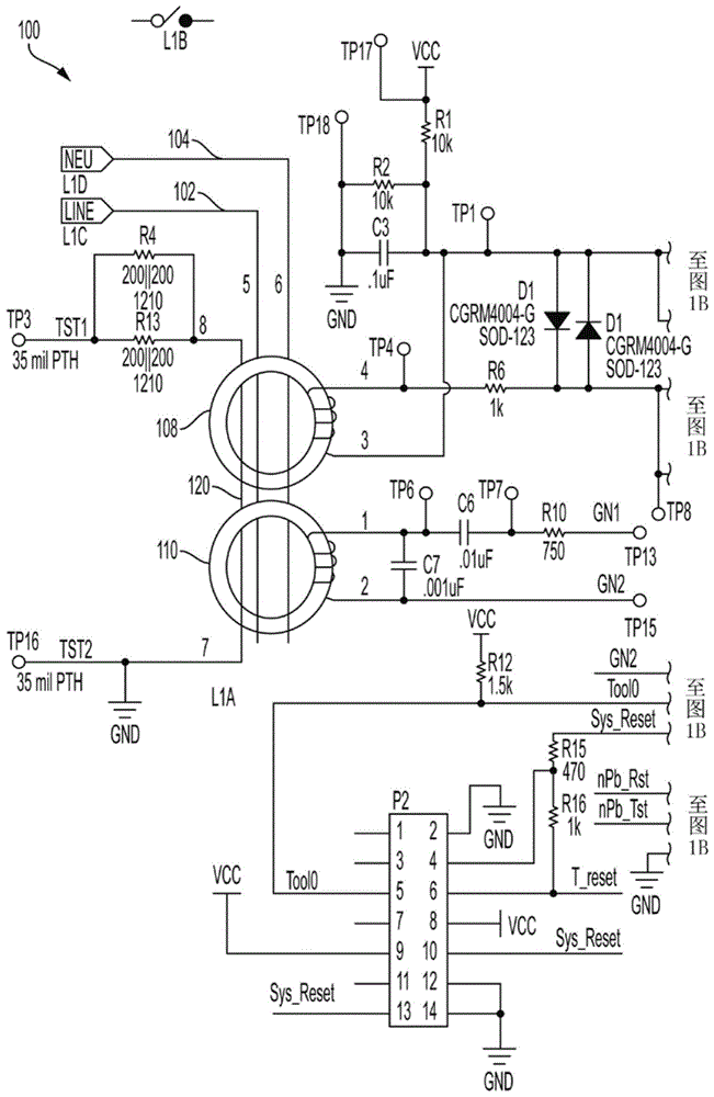 频率相关接地故障中断器的制作方法