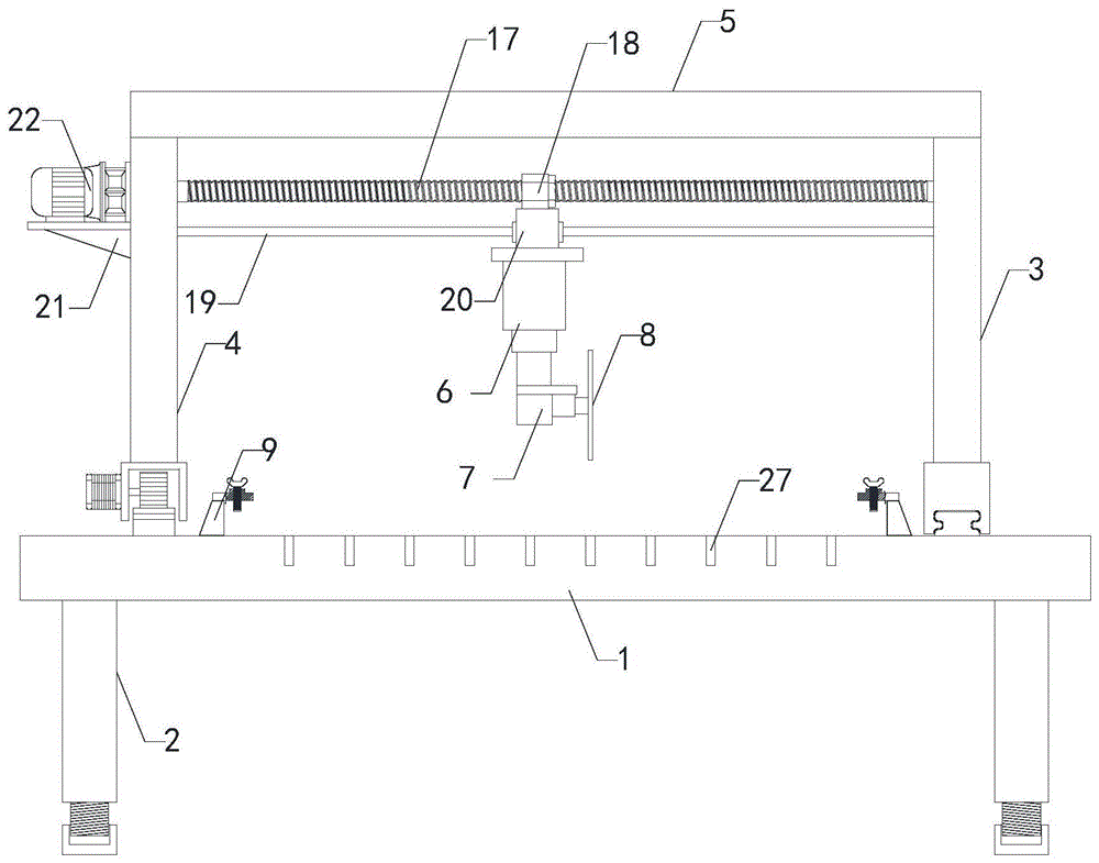 一种阻燃材料切割加工机的制作方法