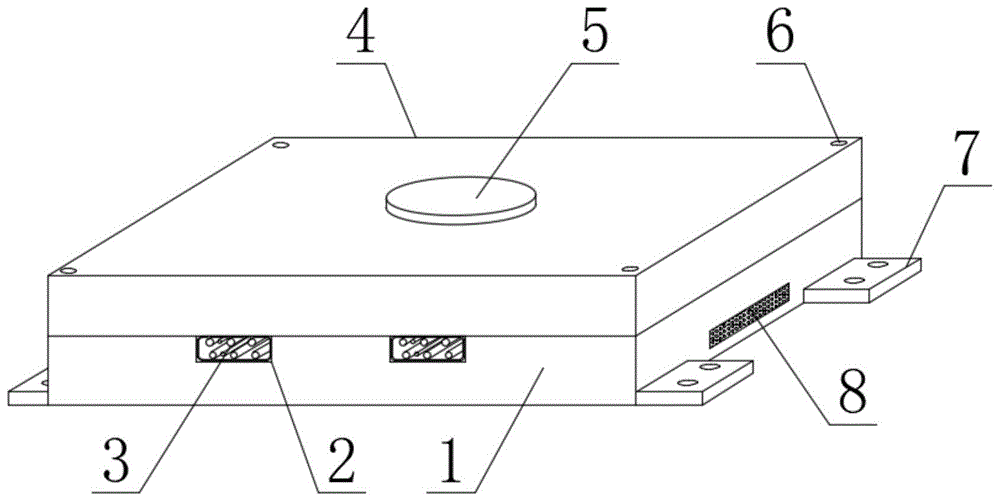 用于车库电池管理系统的主控单元机箱的制作方法