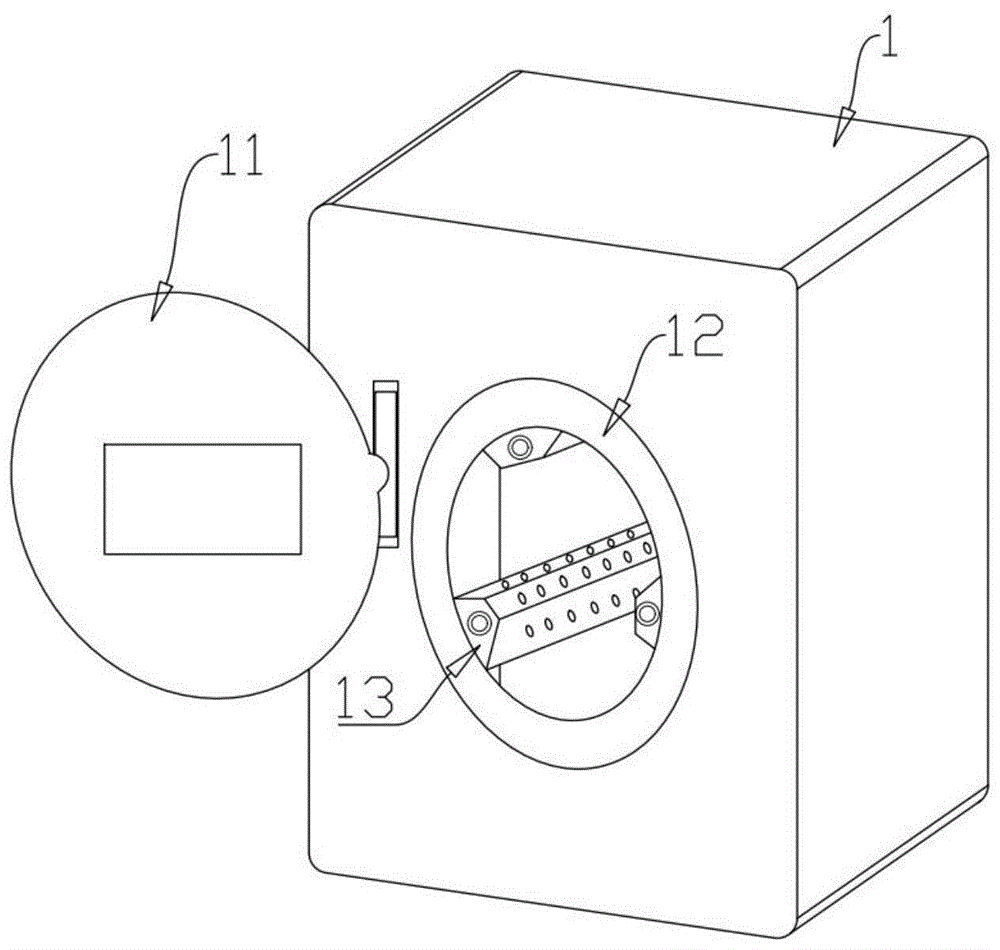 一种洗衣机消毒装置和控制方法及具有其的洗衣机与流程