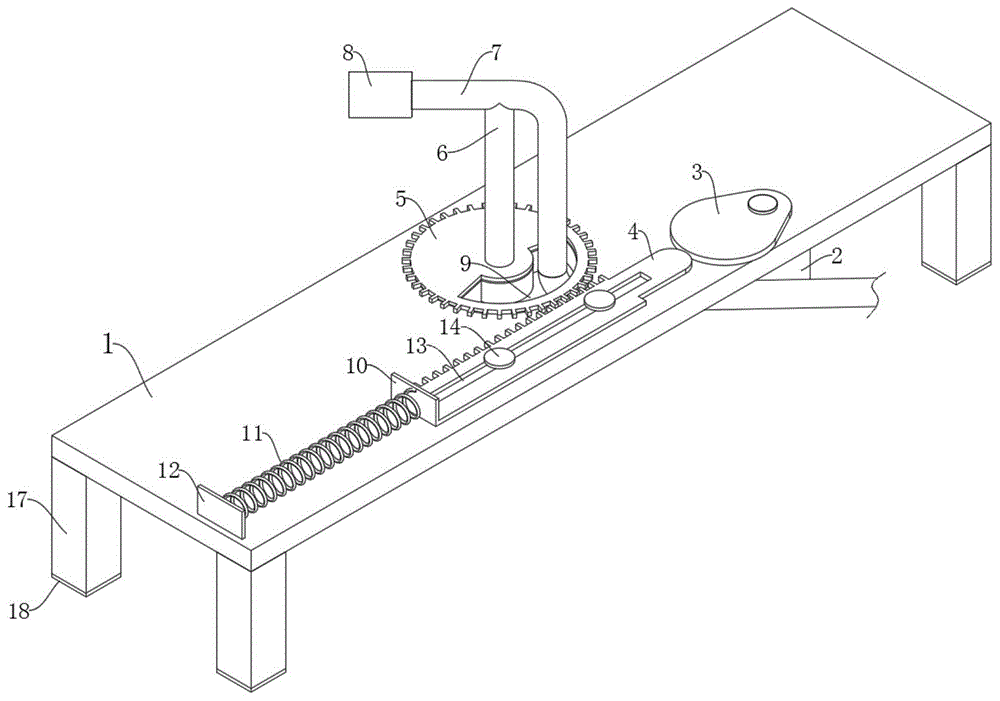 一种数控机床用旋转型喷水器的制作方法