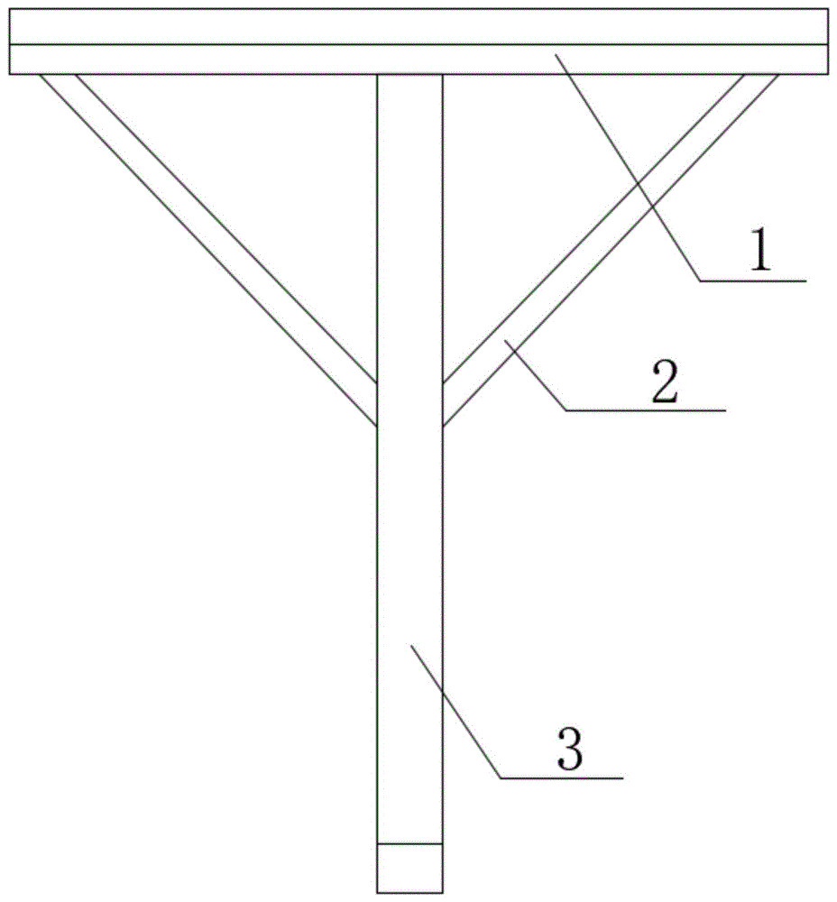 管道砌筑工程拱胎支架装置的制作方法