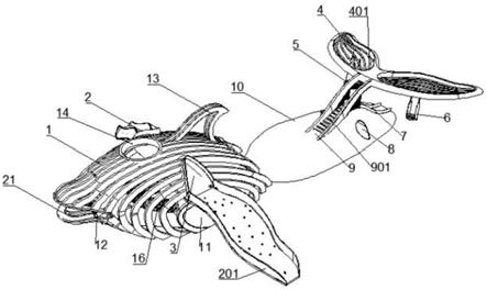 一种海豚儿童游乐设备的制作方法