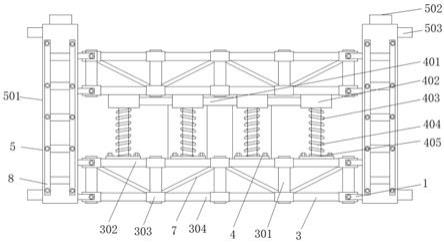 一种稳固安全型桁架层结构的制作方法
