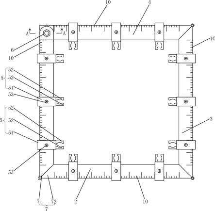 开口型型钢混凝土柱钢筋定位装置的制作方法