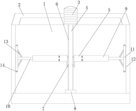 一种环状污水处理池的内壁清理用刮泥机构的制作方法