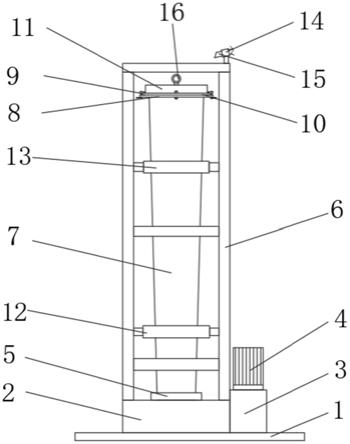 一种再生混凝土电杆生产用旋转成型装置的制作方法