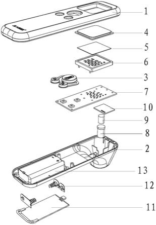 非接触式红外额温计的制作方法