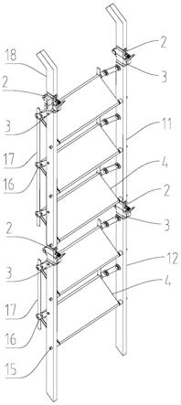 折叠式逃生梯的制作方法