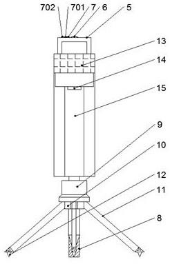 一种建筑工程监理用土方松铺厚度检测尺的制作方法