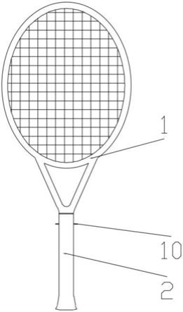 一种新型网球拍的制作方法