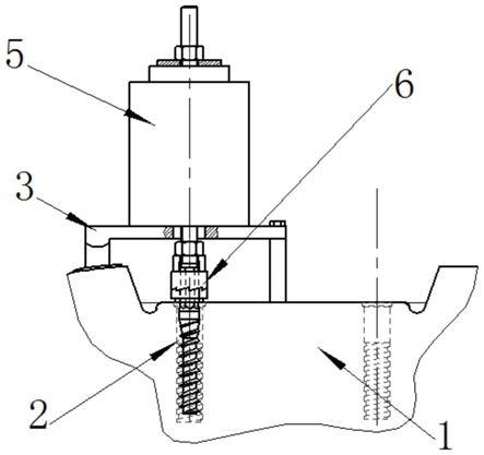 一种大螺距预埋套管防松型抗拔力试验装置及方法与流程