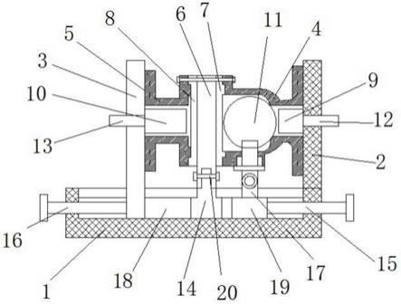 球阀衬氟模具的制作方法