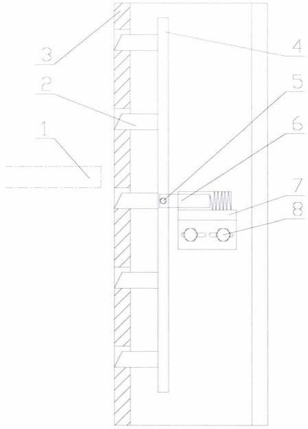 一种立体车库的安全防坠装置的制作方法