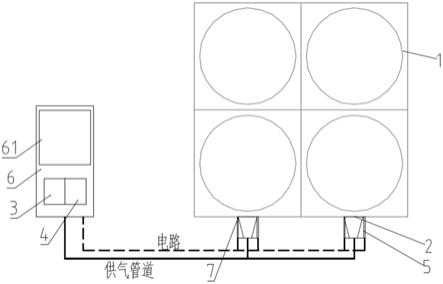 一种水质在线监测、自动清洗、自动消毒智能一体化水箱的制作方法