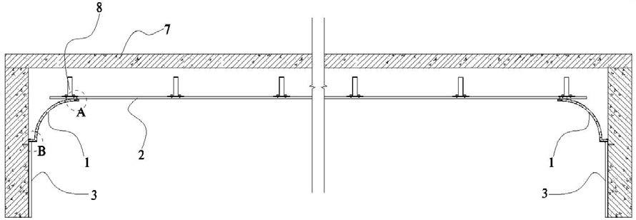 一种可快速安装的弧形饰面板、吊顶系统及安装方法与流程